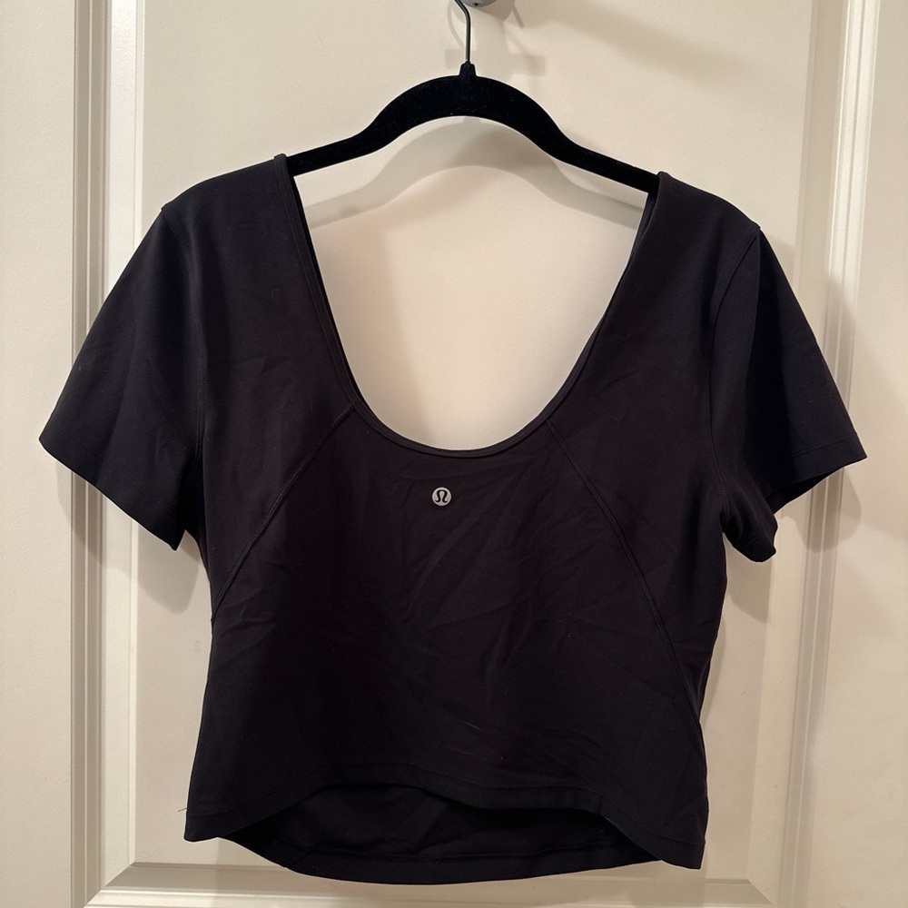 Lululemon Cropped shirt size L to XL